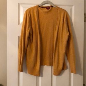 Merona Mustard Colored Cardigan